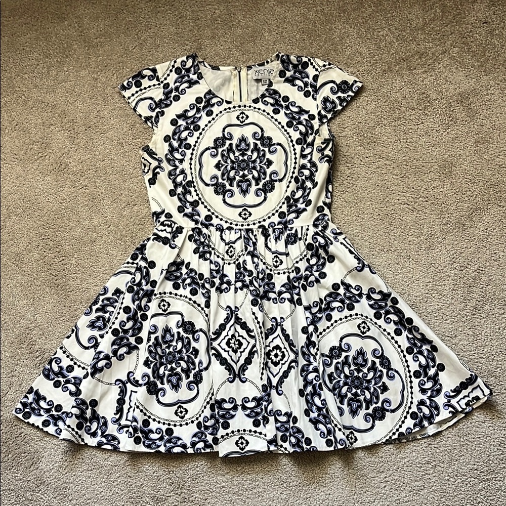 Xenia Boutique Fit and Flare Dress